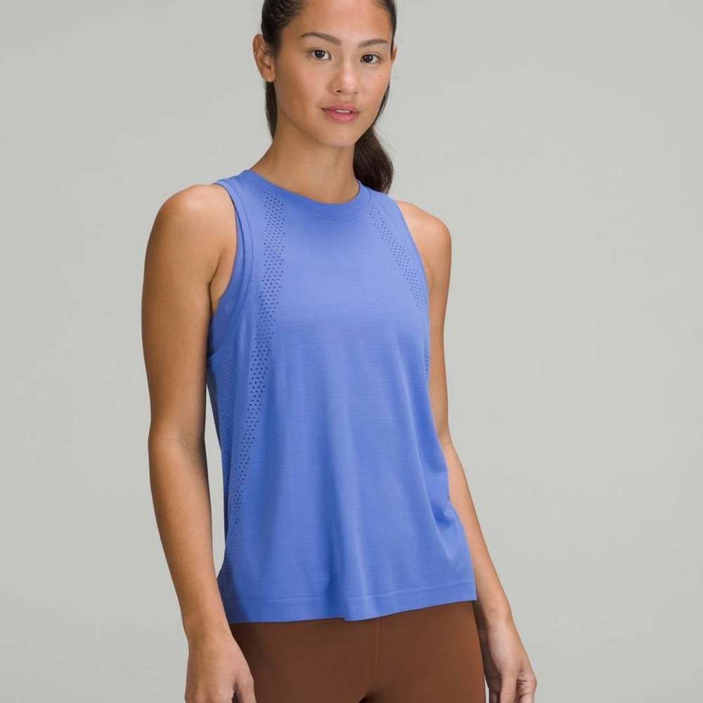 Lululemon Athletica Blue Tank Top